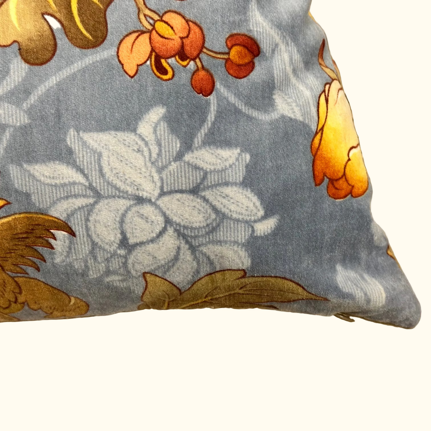 Antique Print c. 1920's Pillow - 16" x 24" - France - 378a