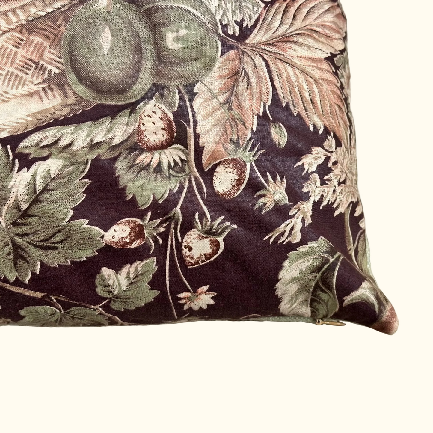 Vintage Robert Brent Hall Pillow - 22" x 22" - 477a
