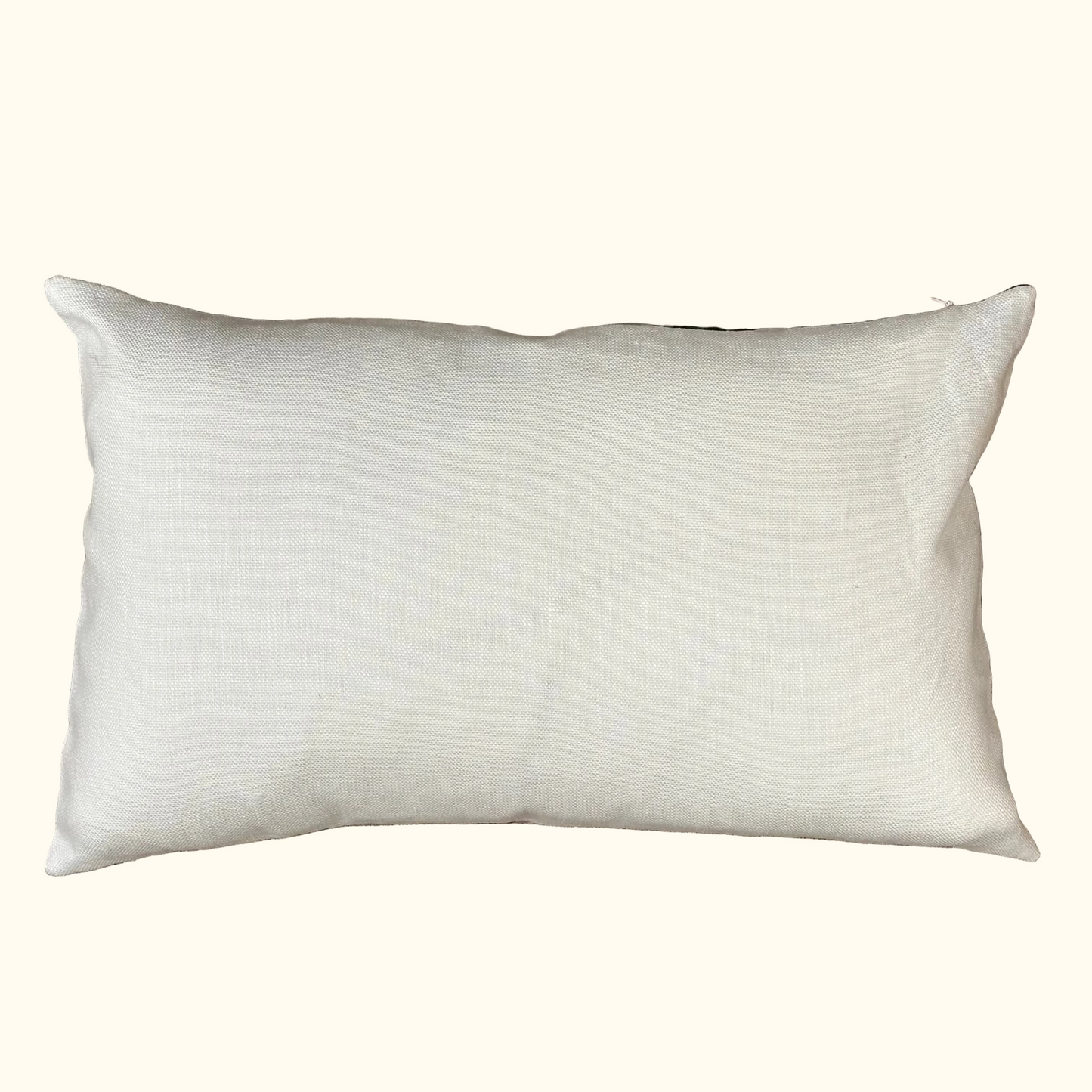 Vintage Salson Floral Cotton c. 1950's Pillow - 13" x 20" - 469a
