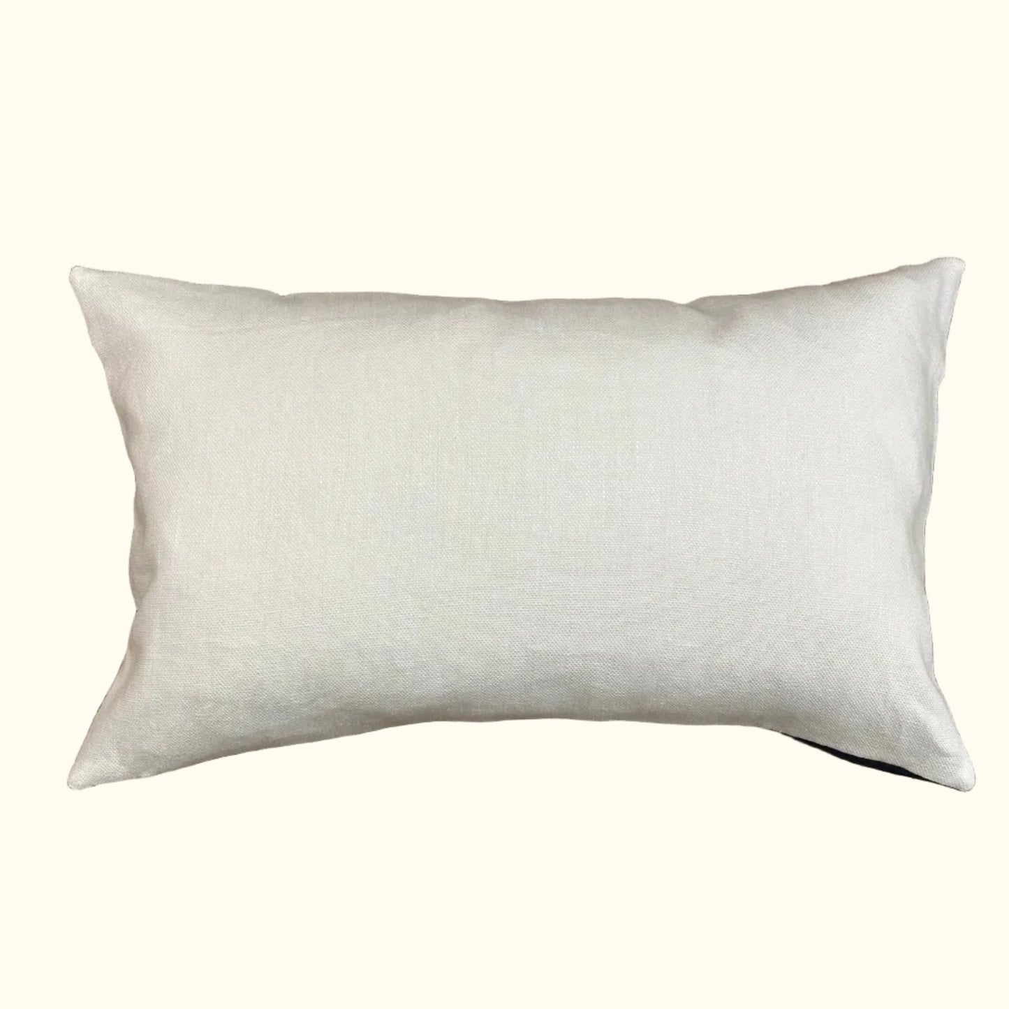 Vintage Salson Floral Cotton c. 1950's Pillow - 13" x 20" - 469b