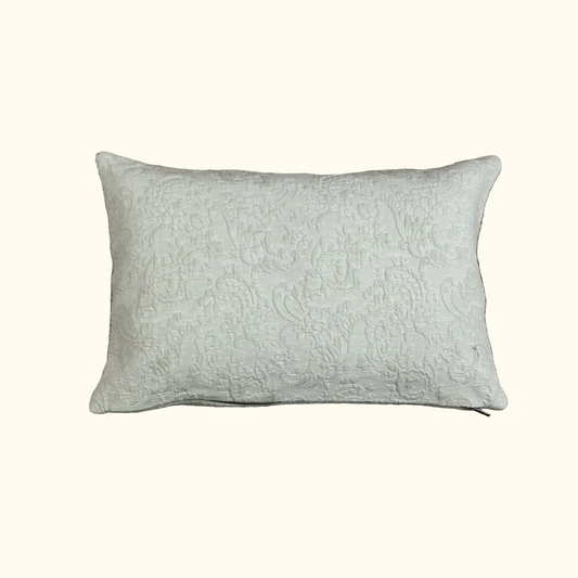 Matelasse Overdyed Pillow - 22" x 22" - Portugal - 561b