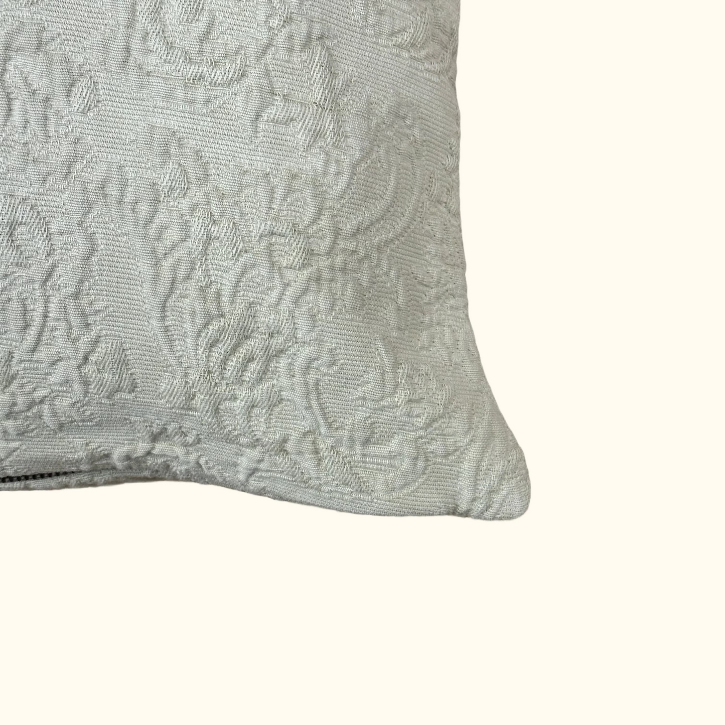 Matelasse Overdyed Pillow - 22" x 22" - Portugal - 561b