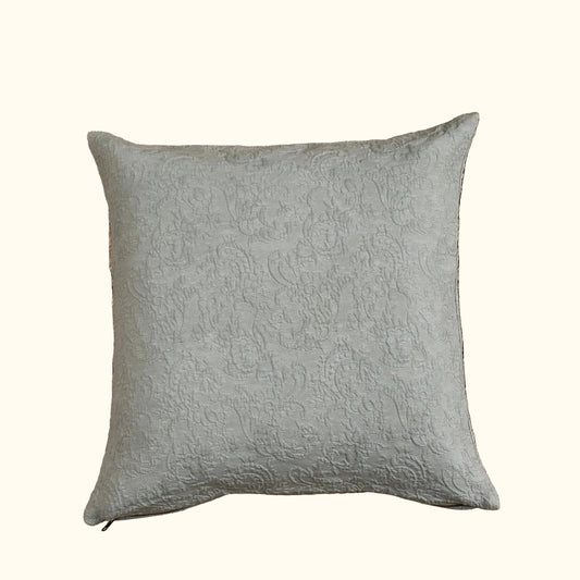 Matelasse Overdyed Pillow - 22 x 22 - Portugal - 561c
