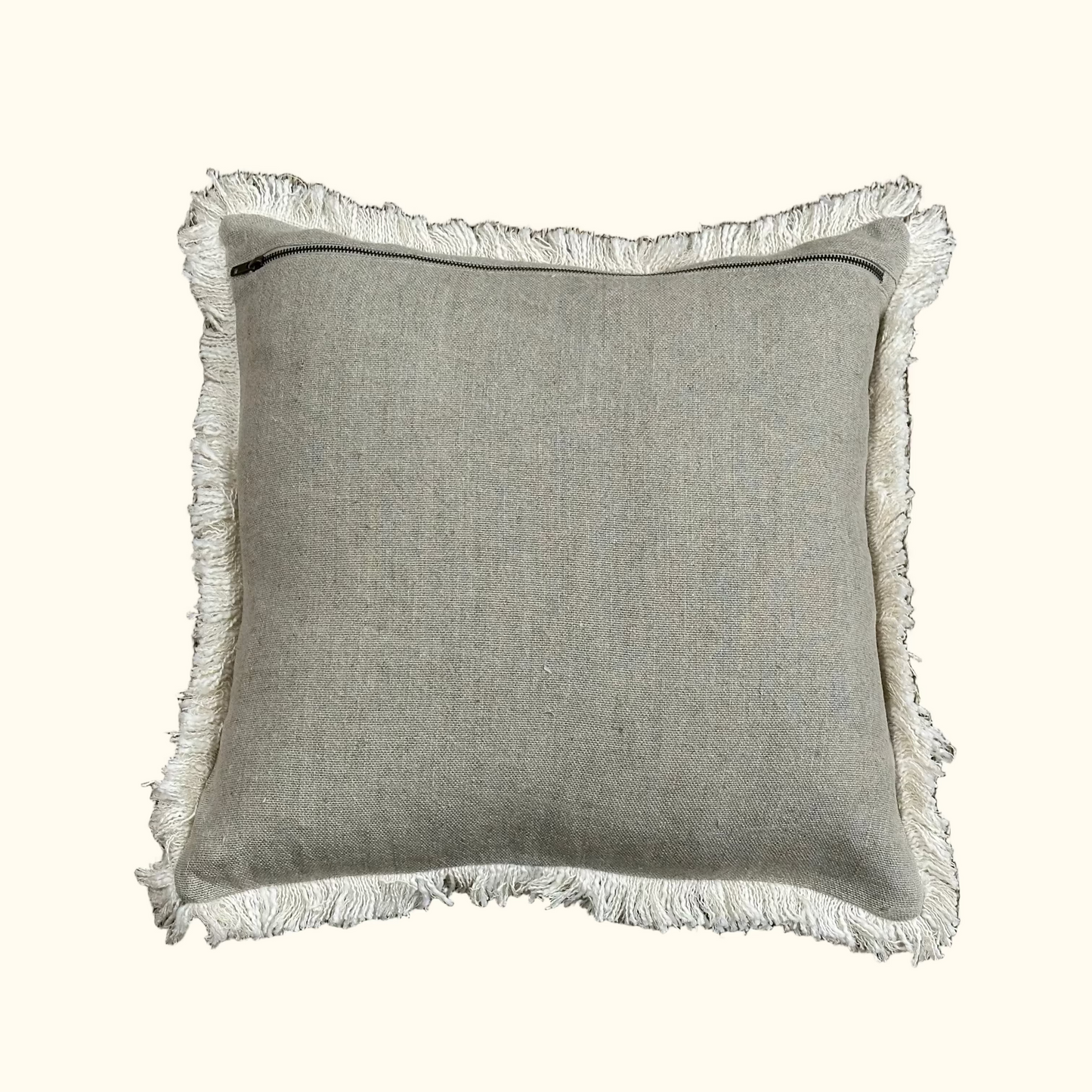 Vintage Floral Print Pillow - 20 x 20 - 566a