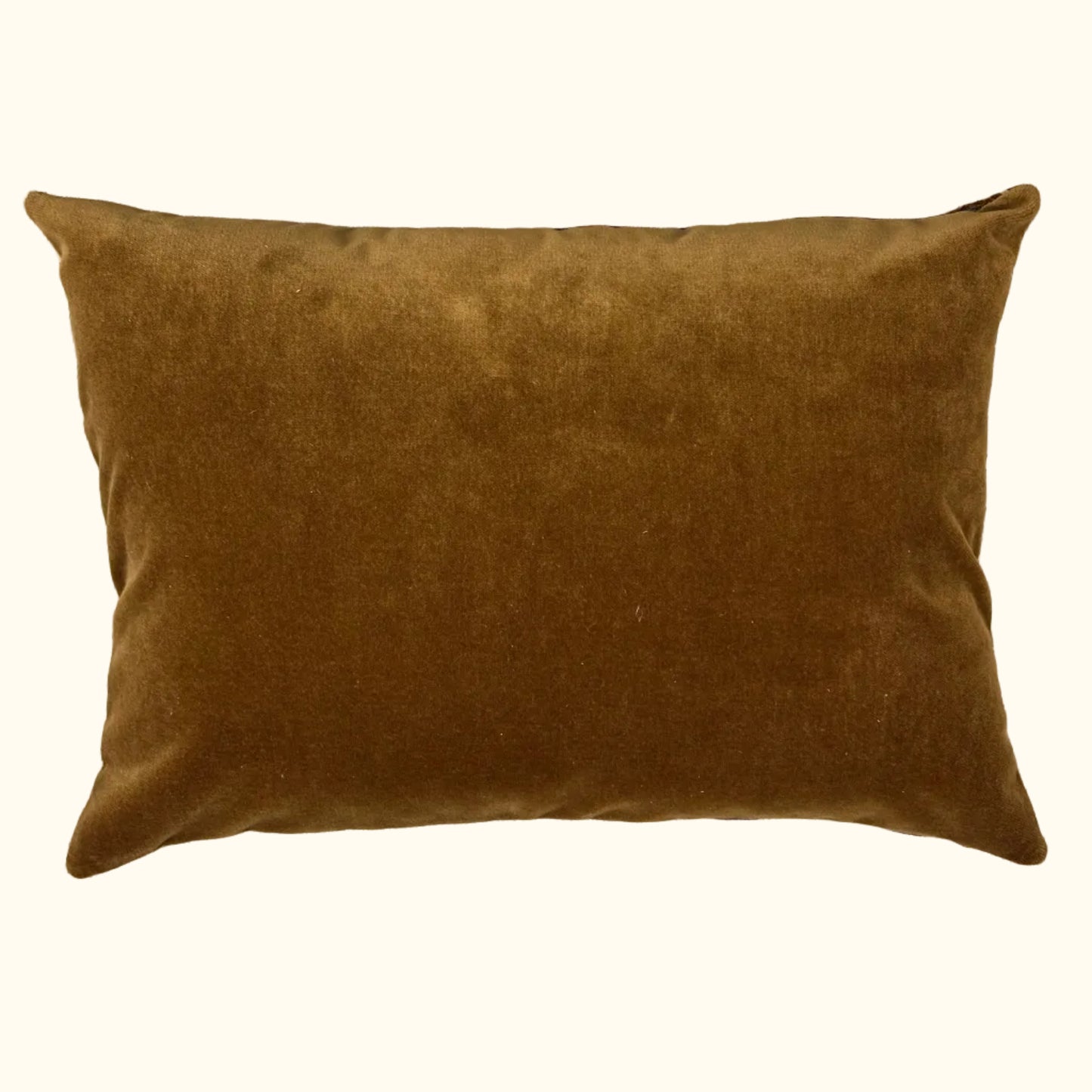 Vintage Wool Pillow - 15" x 21" - 409d