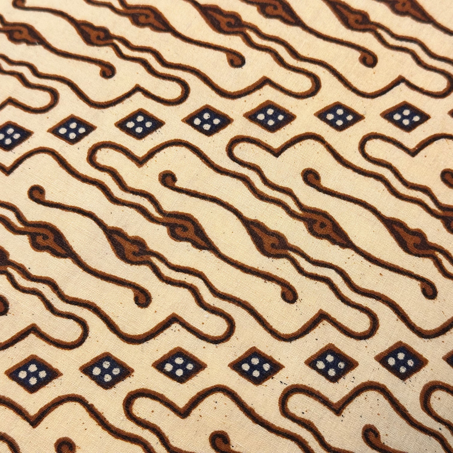 Vintage Batik Pillow - 13" x 20" - 496c