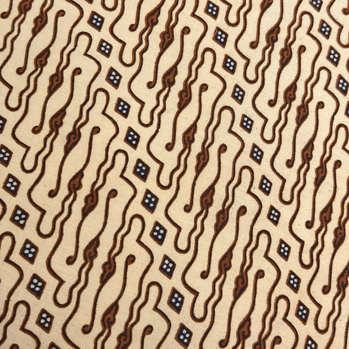 Vintage Batik Pillow - 13" x 20" - 496d