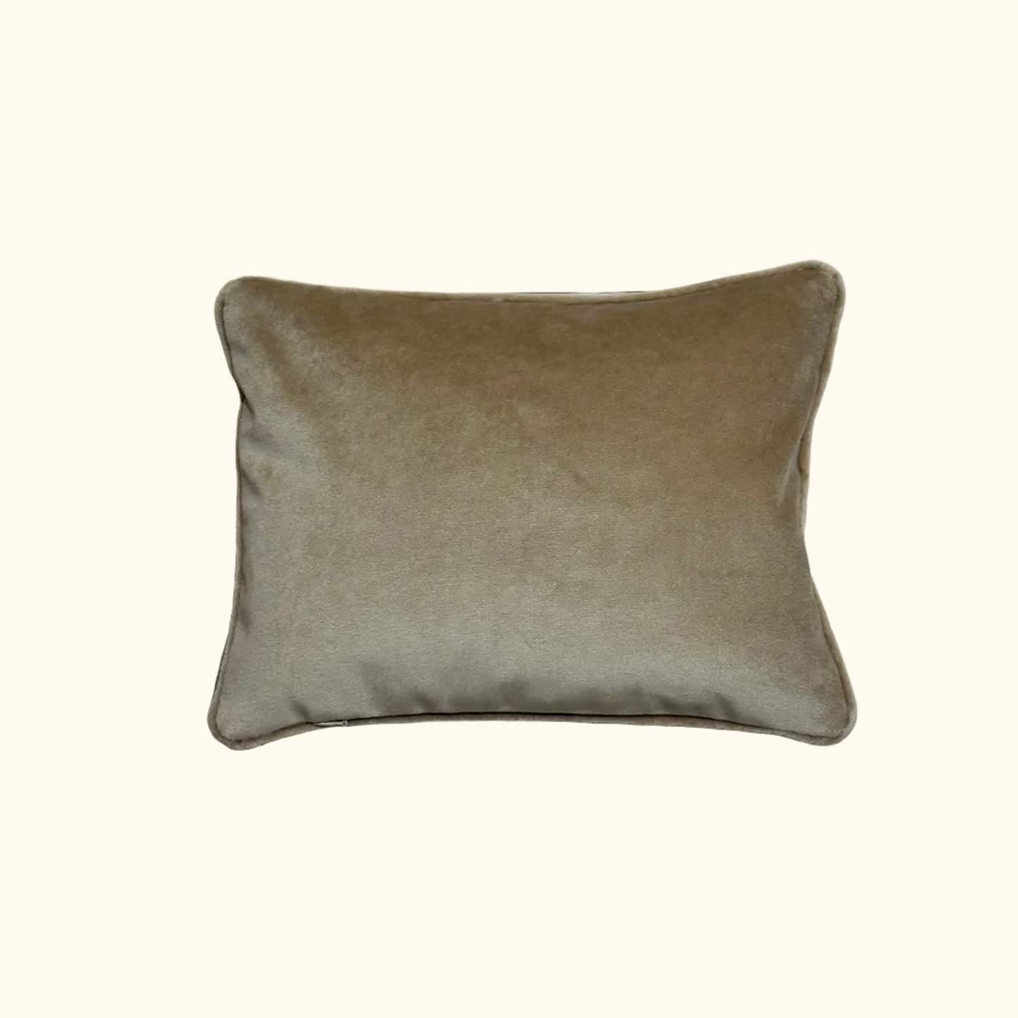 Antique Silk on Silk Embroidery Pillow - 9" x 12" - China - 487a