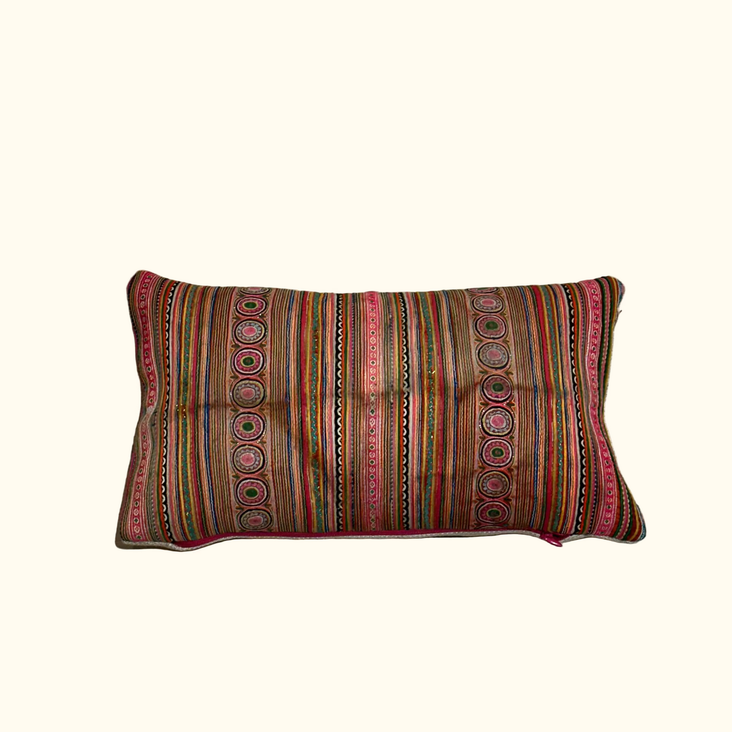 Hmong Tribal Costume Adornment Pillow - 9" x 16" - 518
