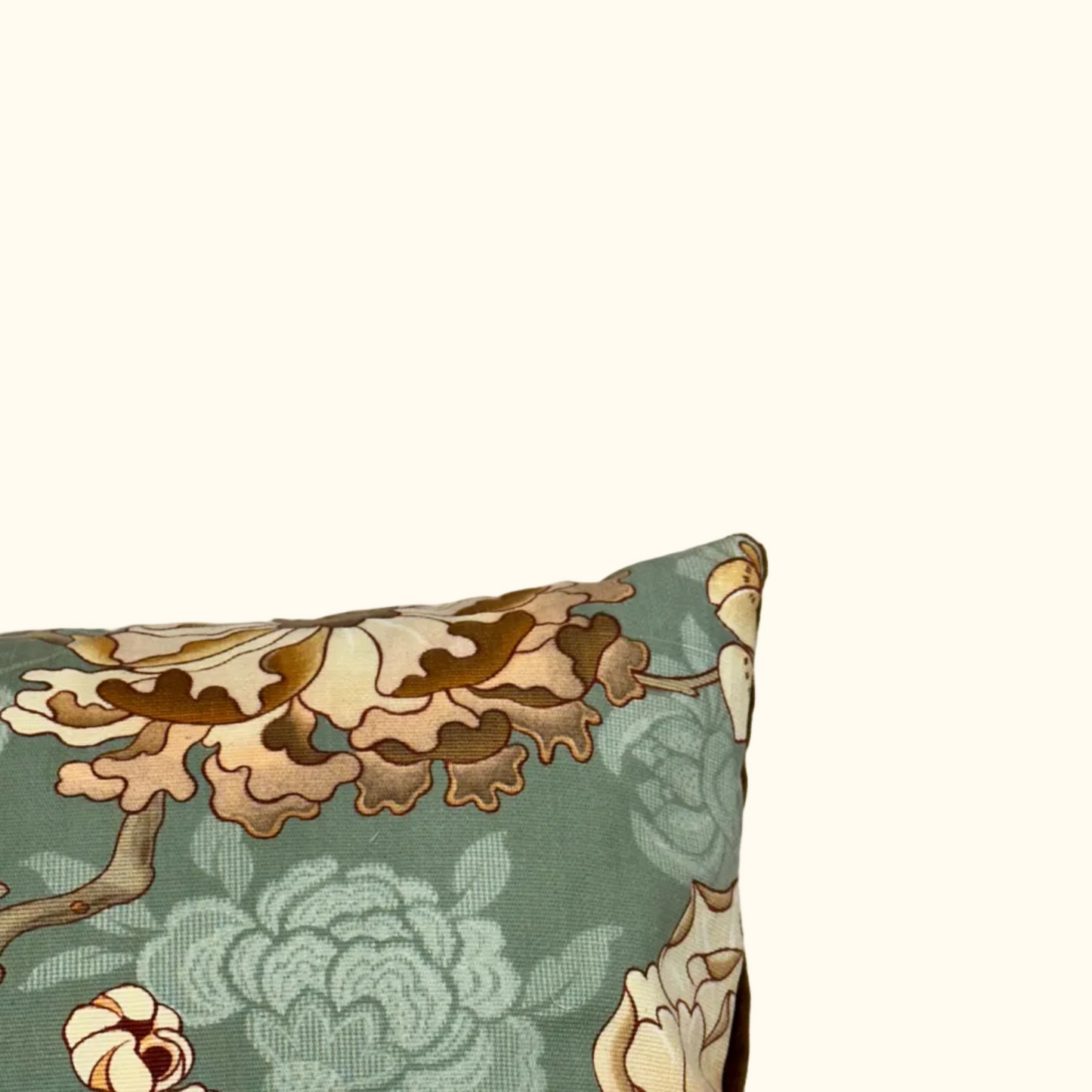 Antique Print c. 1920's Pillow - 16" x 24" - France - 378b