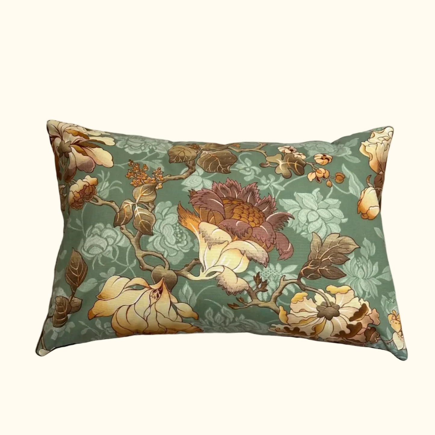 Antique Print c. 1920's Pillow - 16" x 24" - France - 378c