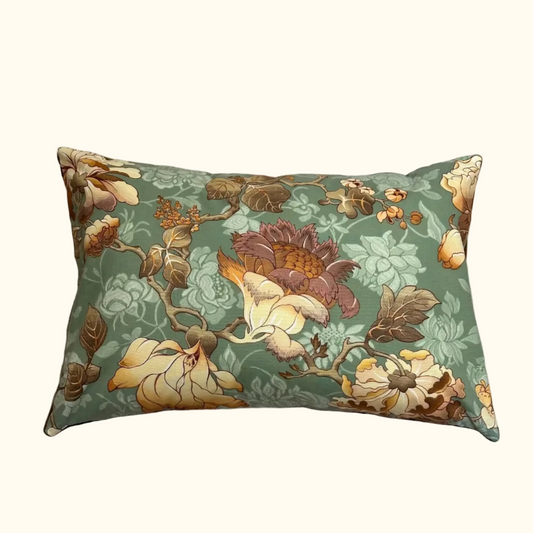 Antique Print c. 1920's Pillow - 16" x 24" - France - 378c