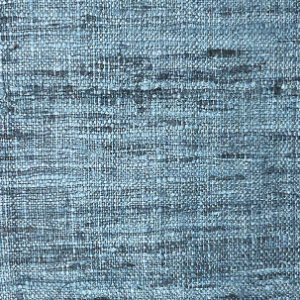 Sea Blue Wild Silk with Piping Pillow - 20" x 20" - India - S108F
